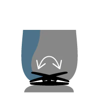 Swedish Posture - Balance Ergonomisk Balanssits