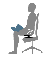 Swedish Posture - Balance Ergonomisk Balanssits